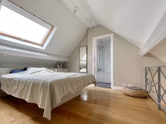 Penthouse duplex with terrace in Flagey - 12