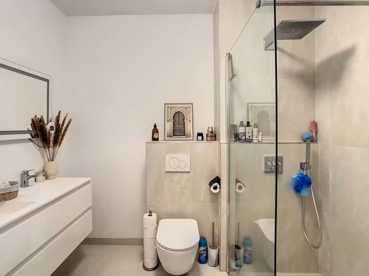 Recent gelijkvloers appartement met tuin te huur in Merksem - 7