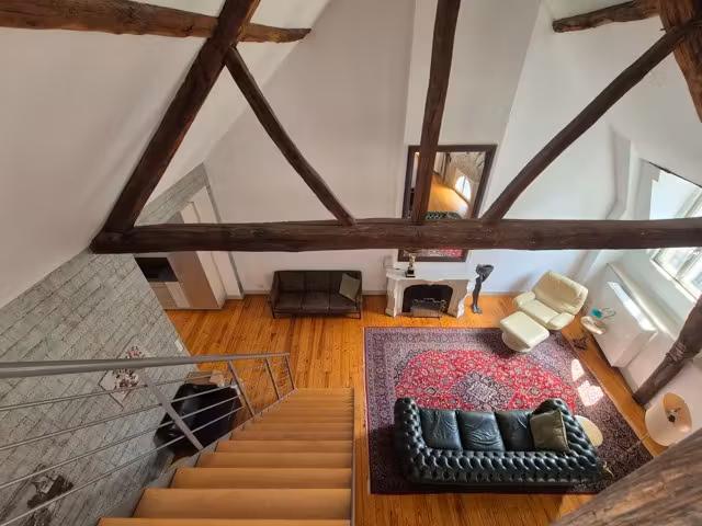 Furnished duplex loft with terrace in Brussels - 12