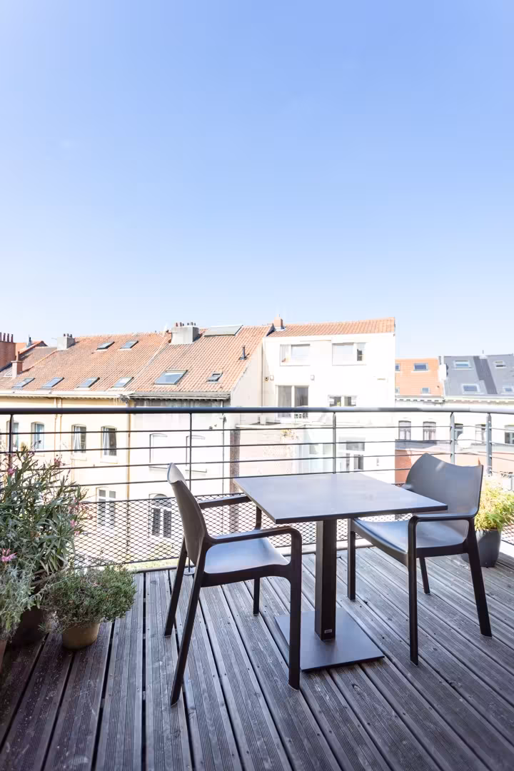 Modern furnished duplex with terraces in Ixelles - 16