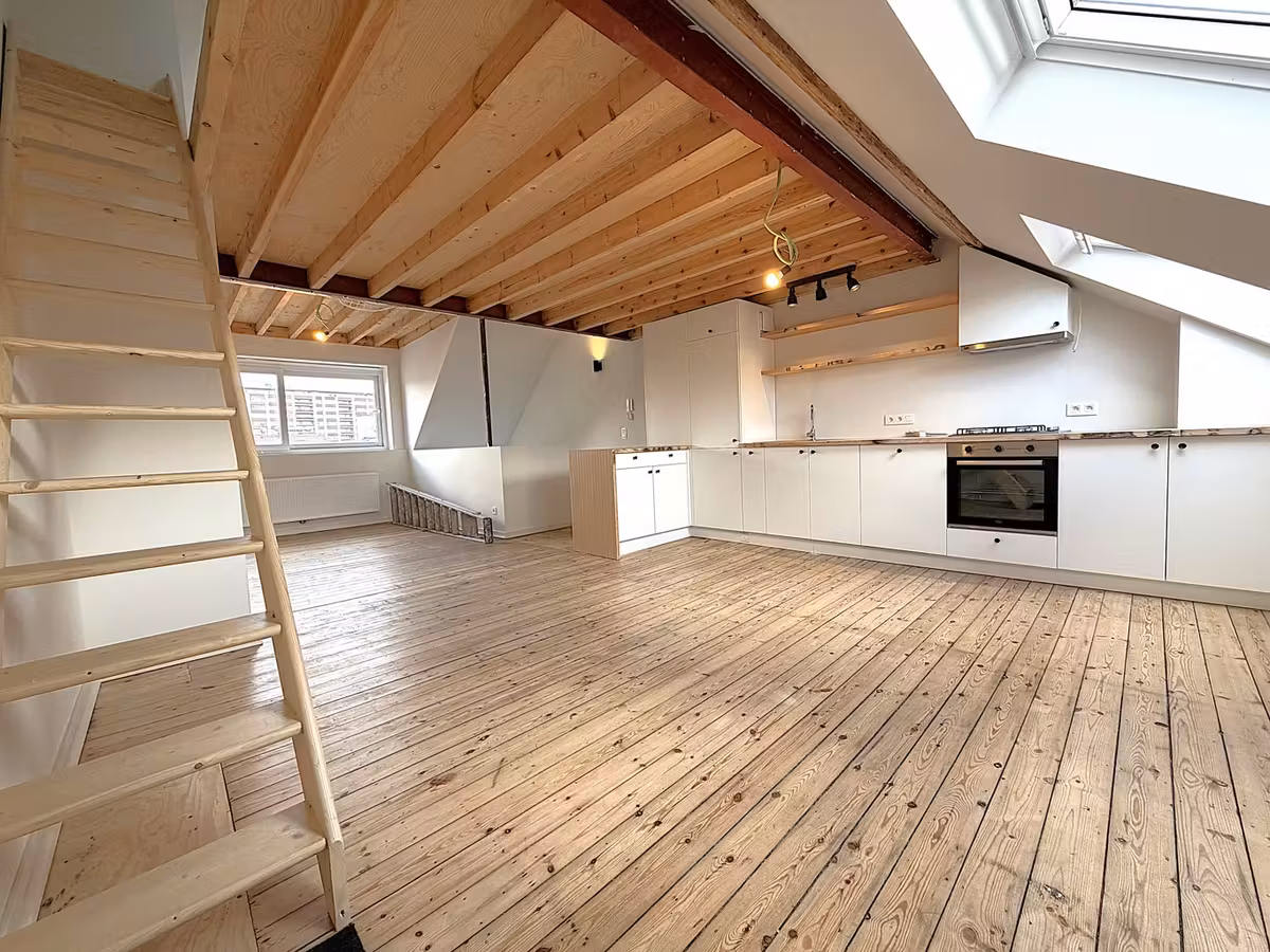 Helder triplex met terras