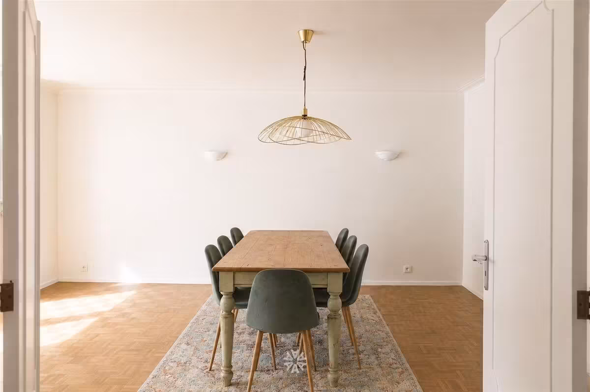 Spacious furnished 3-bedroom apartment for rent at Zuidpark Ghent - 2