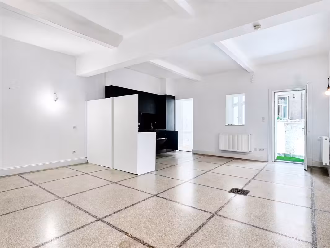 Gelijkvloers appartement met ruime stadstuin