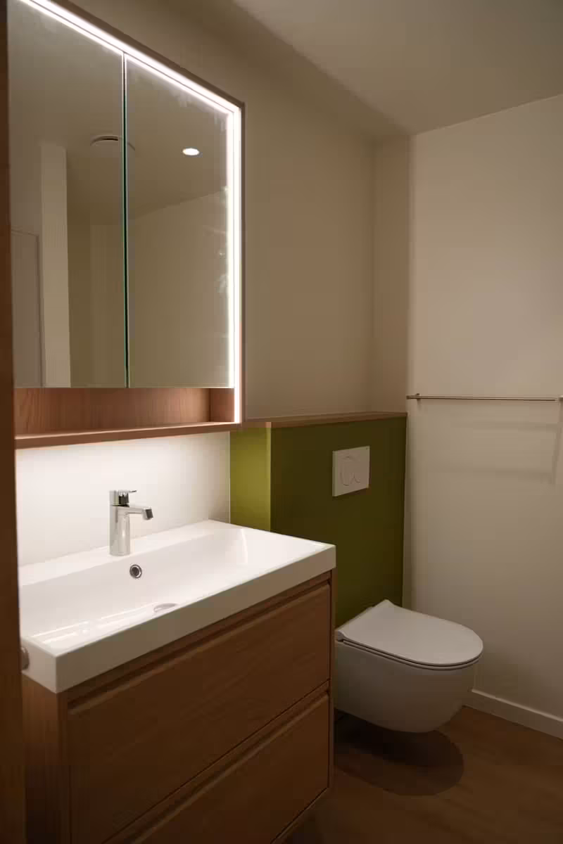 Gerenoveerd 1 slaapkamer-gelijkvloersappartement met groene stadstuin - 8