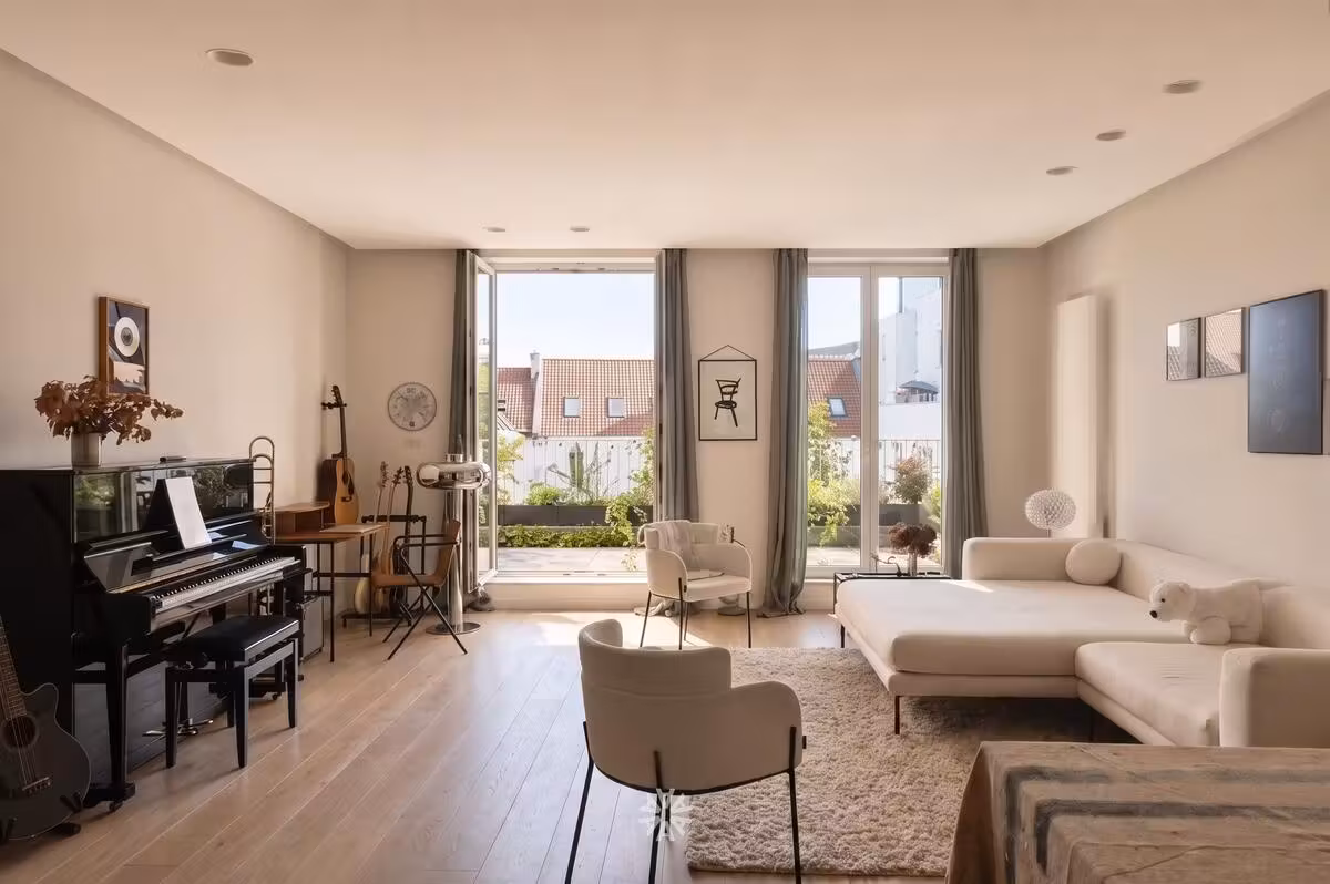 Appartement de luxe avec terrasse à louer à Gand