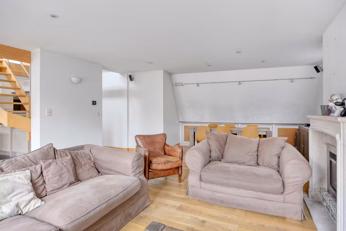 Duplex with large rooftop terrace in Antwerp center