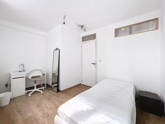 Studentenflat in Saint-Gilles met XXL terras - 6