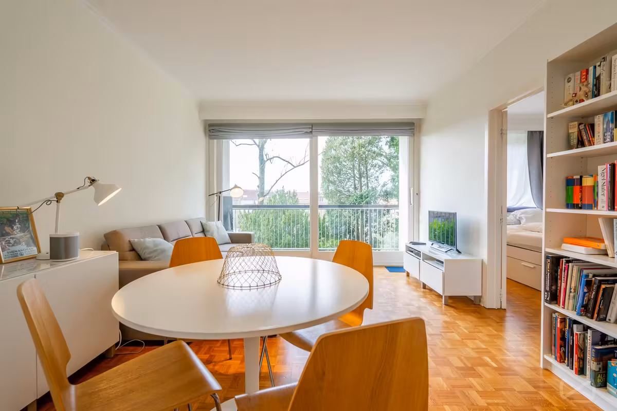 Gemeubeld appartement met één slaapkamer in...