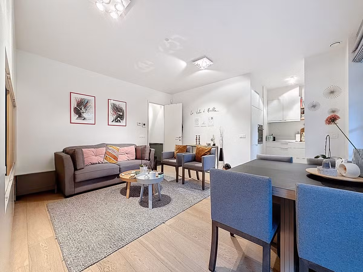 Gemeubeld appartement met 1 slaapkamer, tuin en terras - 8