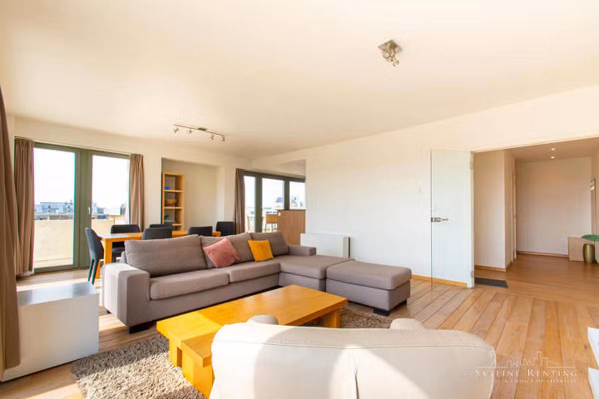 Gemeubileerde penthouse met terras in het Europese kwartier - 9