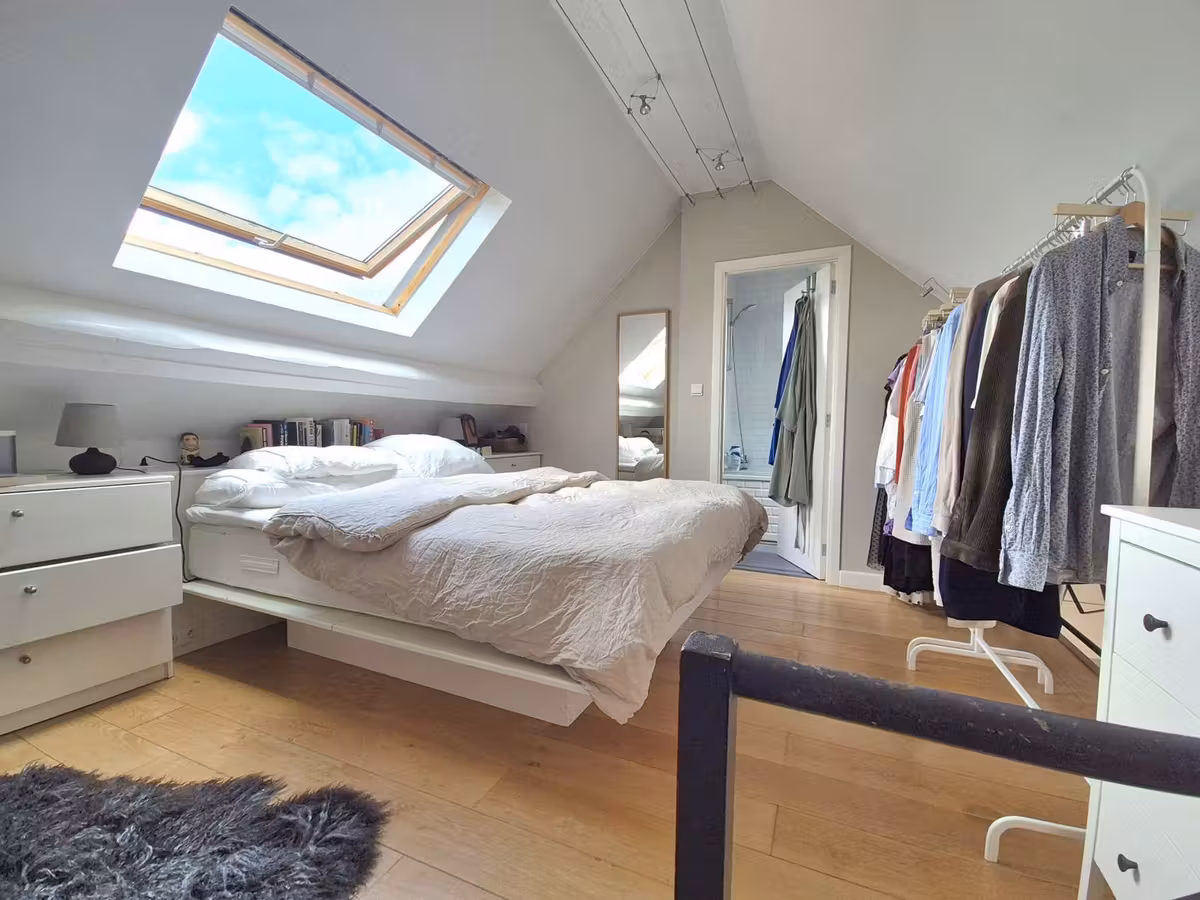 Penthouse duplex with terrace in Flagey - 14