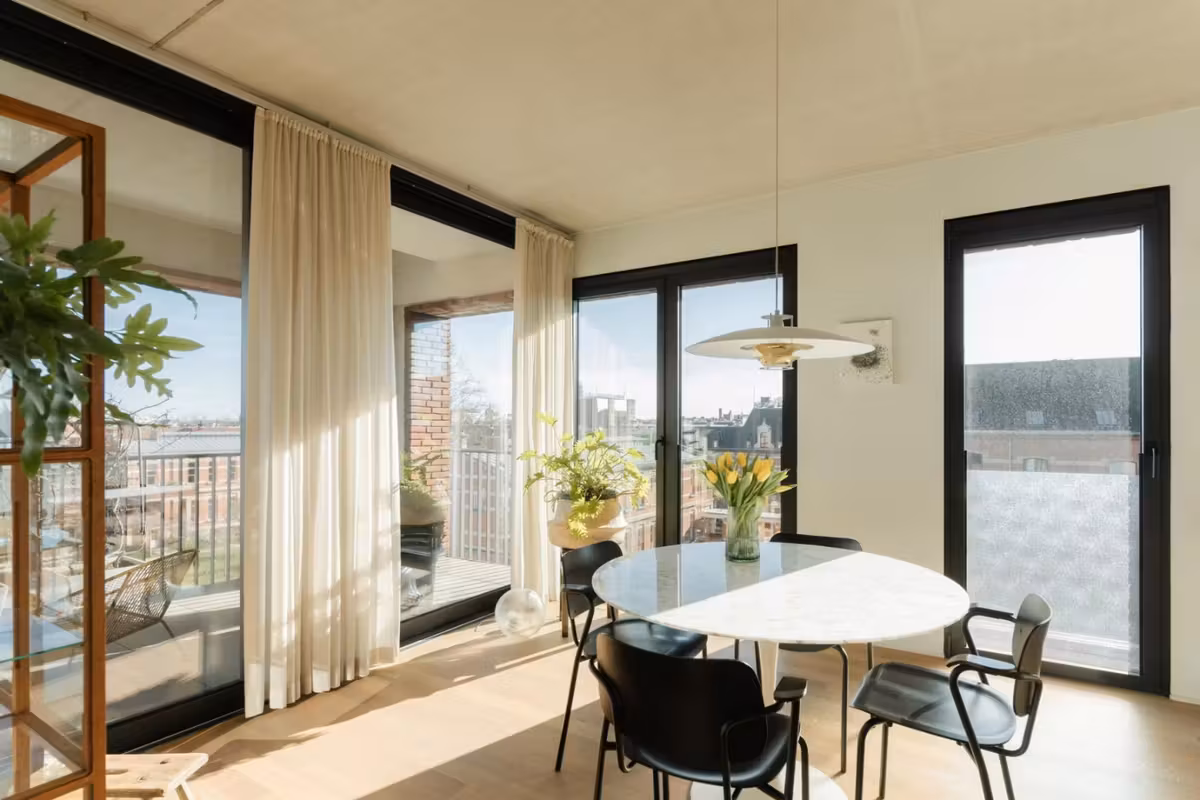 Groen Kwartier: appartement meublé inondé de soleil avec terrasse