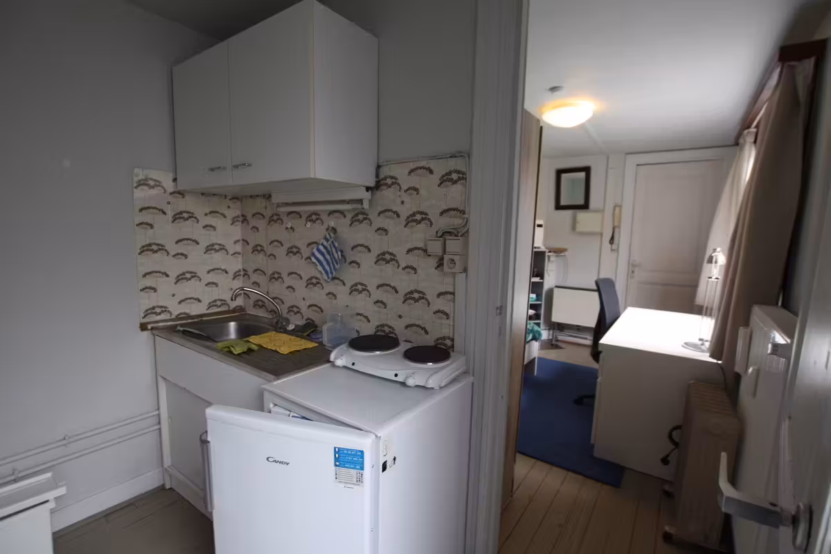 Student studio in a townhouse in Ghent - 4