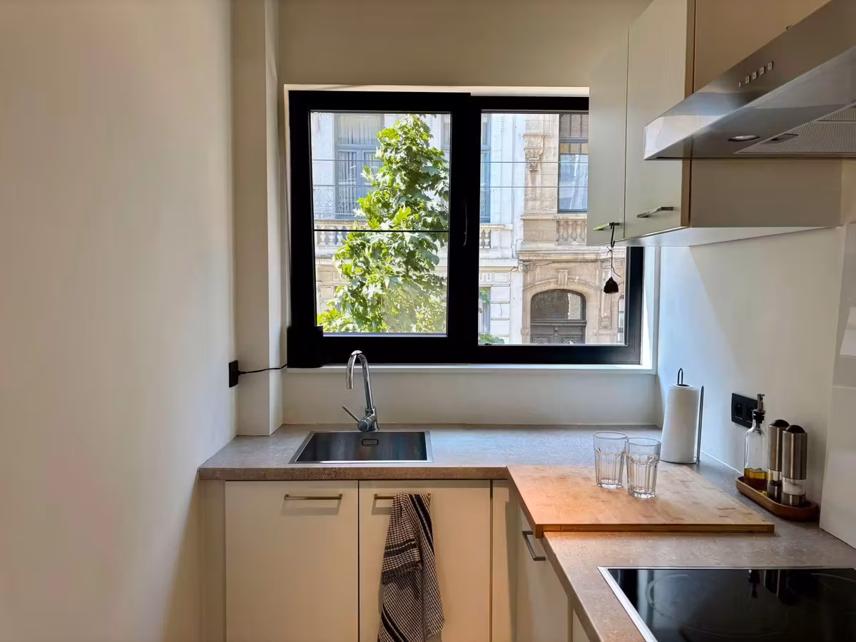 Appartement lumineux de deux chambres à Anvers Sud - 4