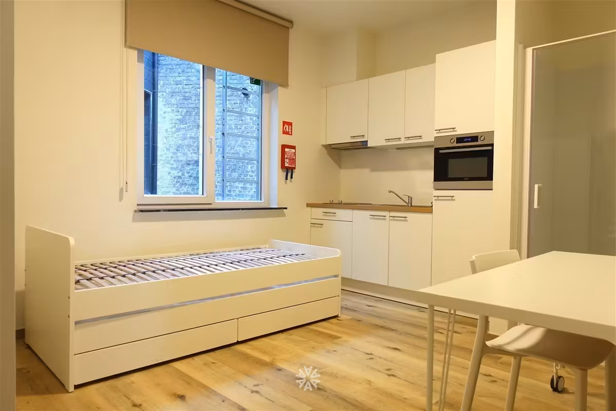 Gerenoveerde en gemeubelde studio voor studenten te huur in Gent