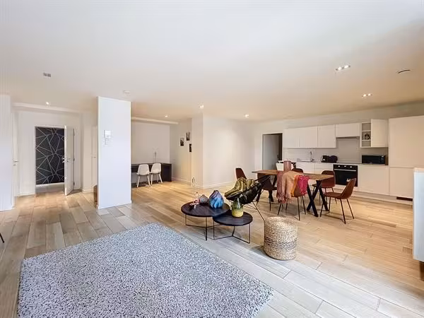 Europees district! Prachtig gemeubileerd appartement met 2 slaapkamers en 2 terrassen