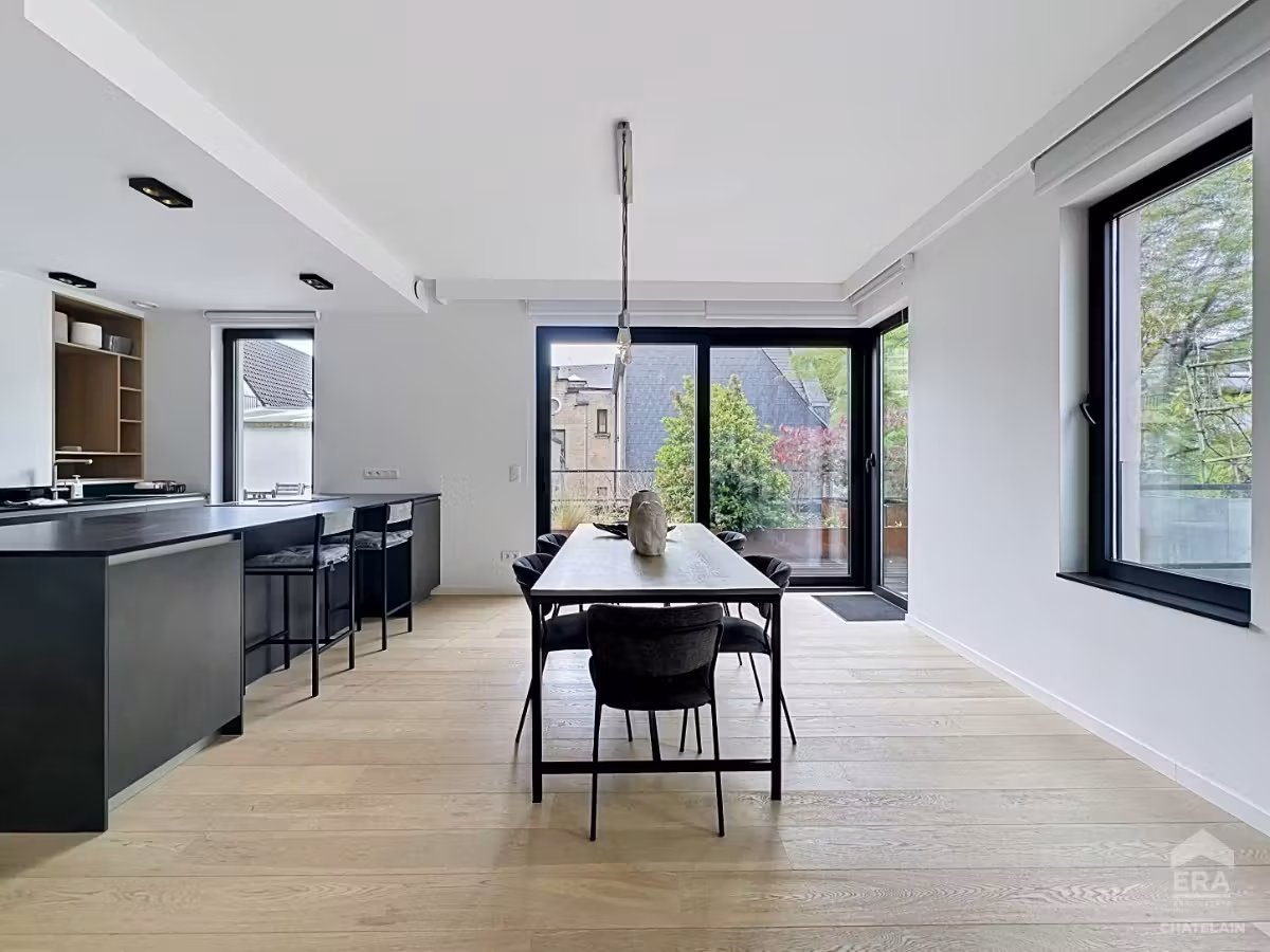 Penthouse met 2 slaapkamers en terrassen te huur in Brussel - 2