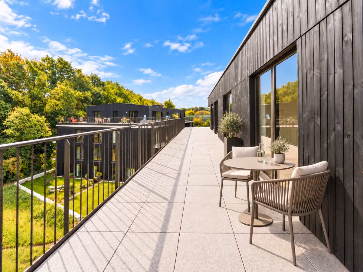 Penthouse avec de grandes terrasses - 12