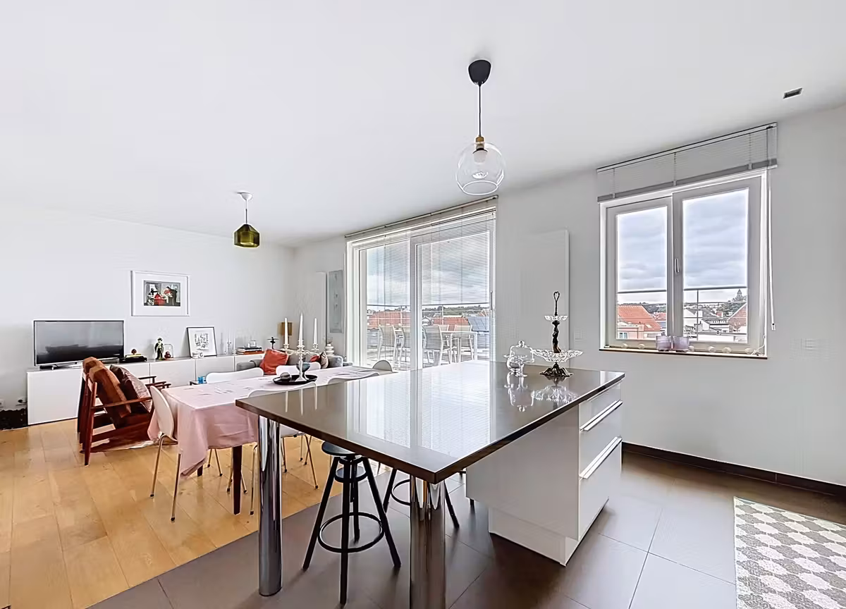 Elsene: Appartement met 2 slaapkamers + terrassen + parking. - 6