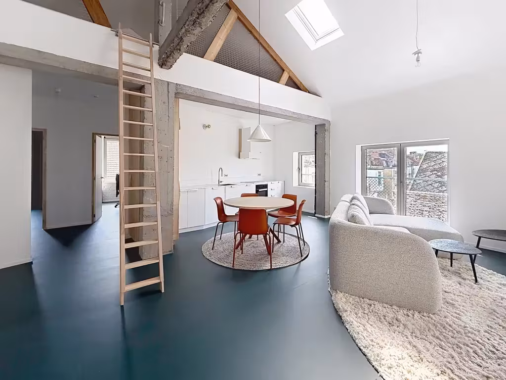 Bright apartment in the Dansaert district - 11
