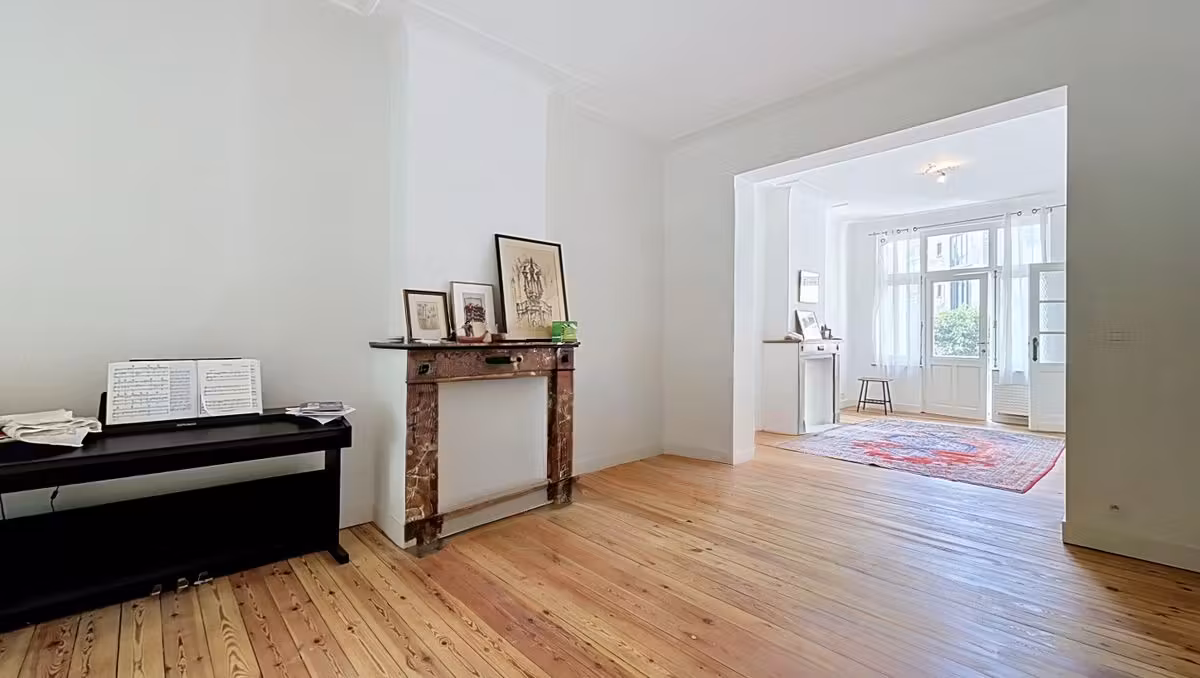 Laken: Appartement met 1 slaapkamer + bureau/dressing (99m²) - 4