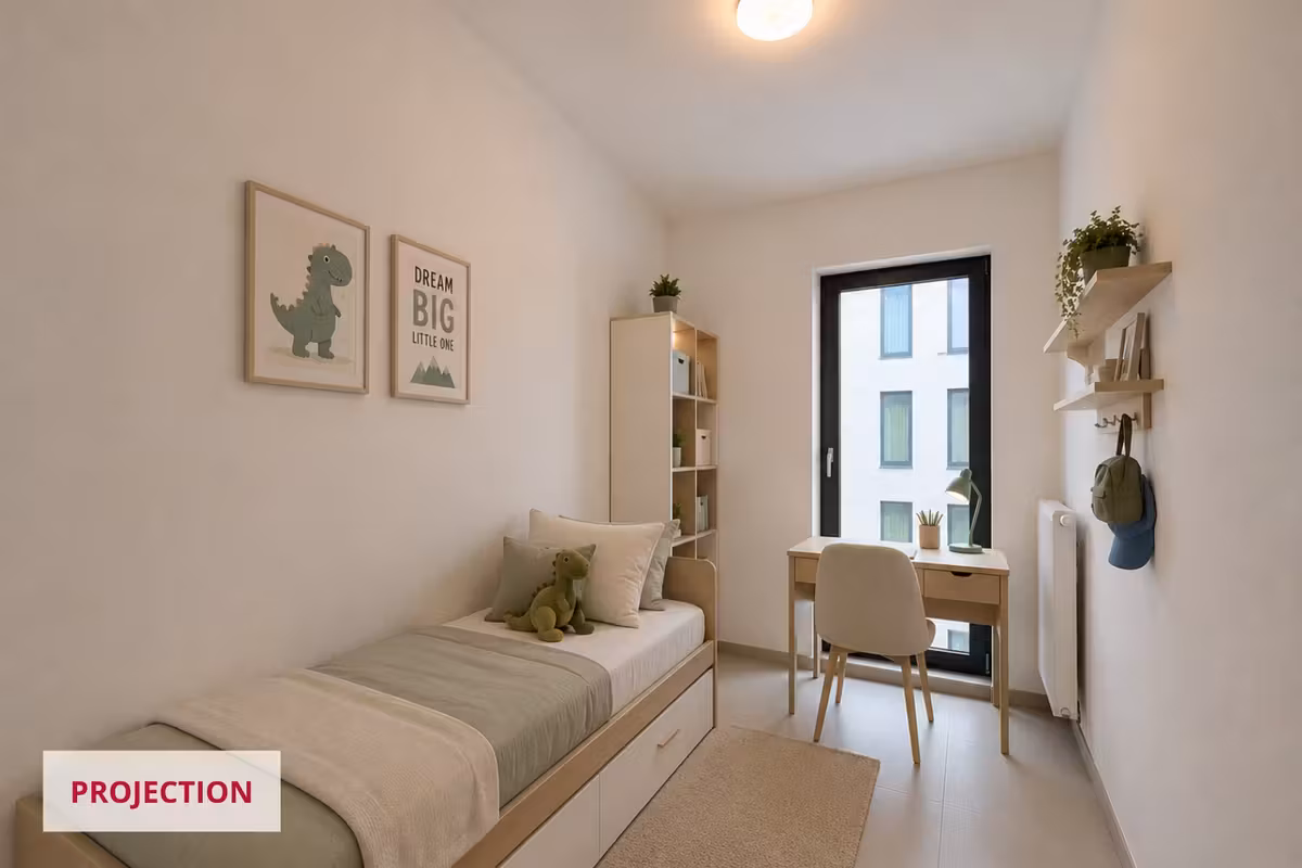Mooi 2-slaapkamerappartement met groot terras in Evere - 10