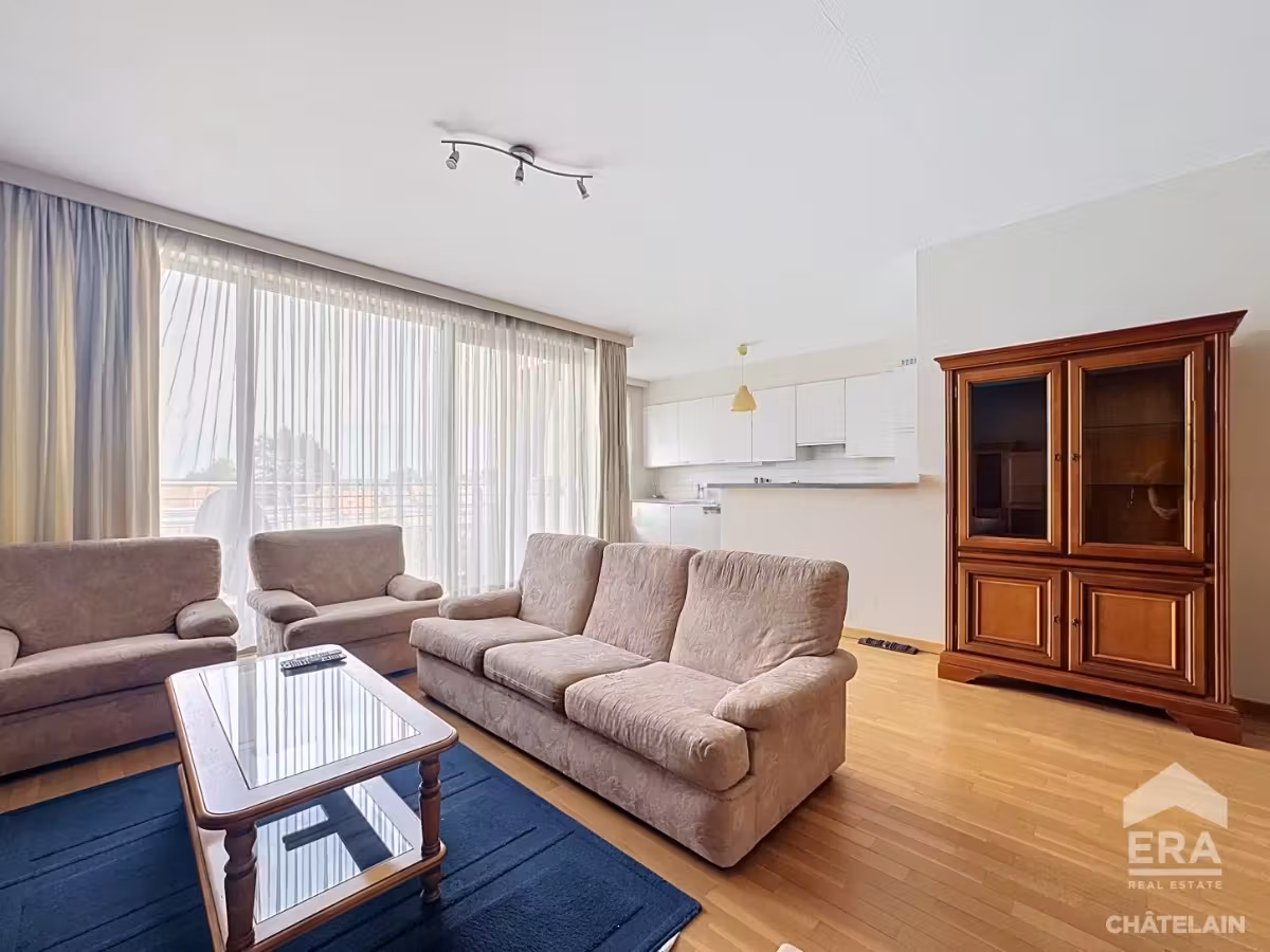 Prachtig appartement met 2 slaapkamers te huur in Oudergem