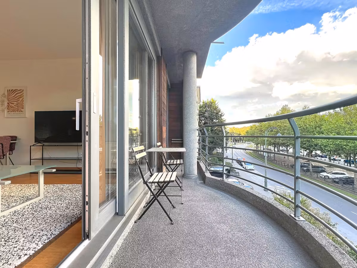 Appartement meublé avec 2 chambres et terrasses - 2