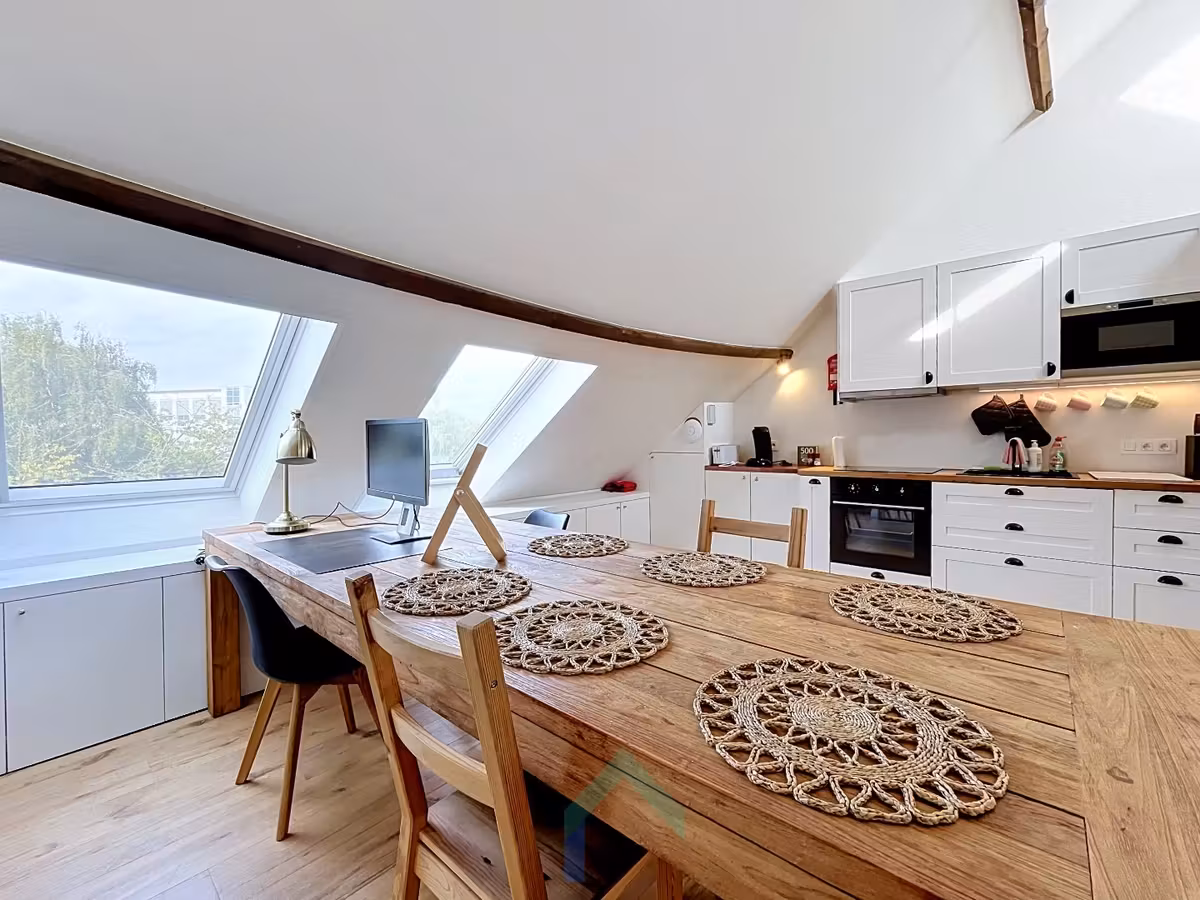Charmante studio onder de Gentse daken