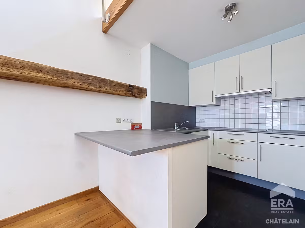 Appartement met 1 slaapkamer + mezzanine te huur in Brussel - 5