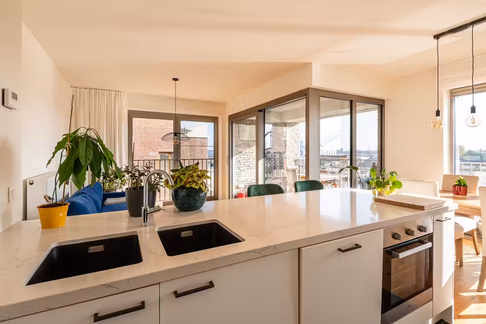 Nieuwbouw 2-slaapkamer appartement met zicht op het water nabij Oude Dokken - 14