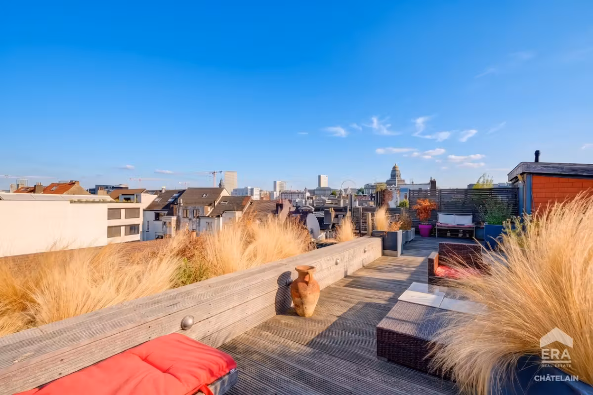 Prachtig penthouse met 2 slaapkamers te huur in Brussel - 13