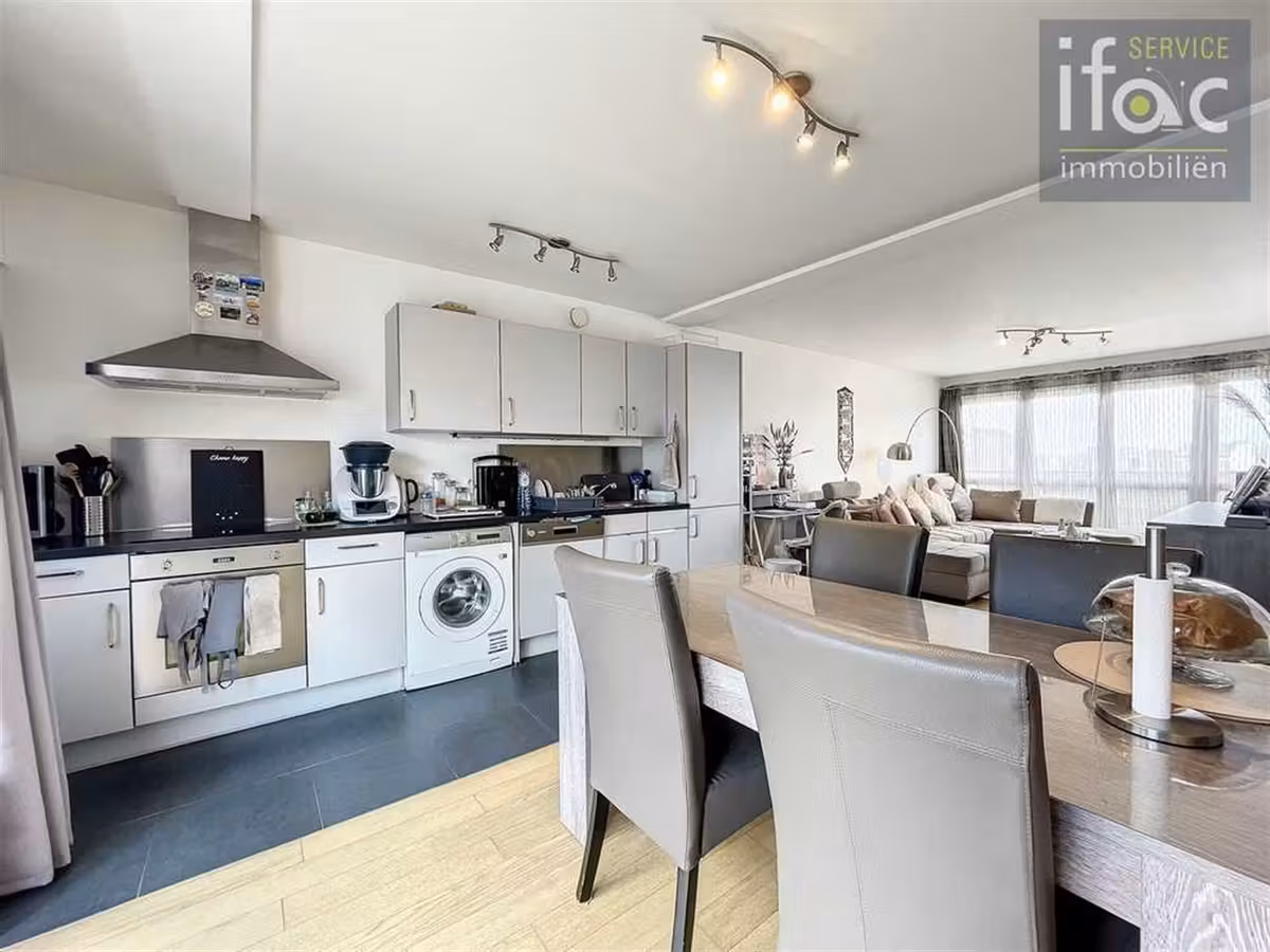 Duplex appartement met ondergrondse parking in Laken - 4
