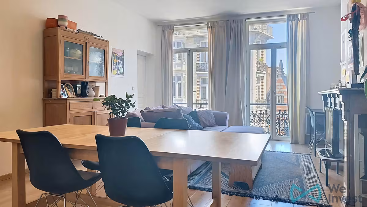 Apartment with two bedrooms in Brussels