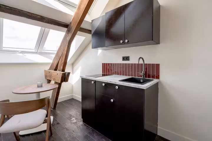 Uniek co-housing concept: volledig gemeubelde studio's - 12