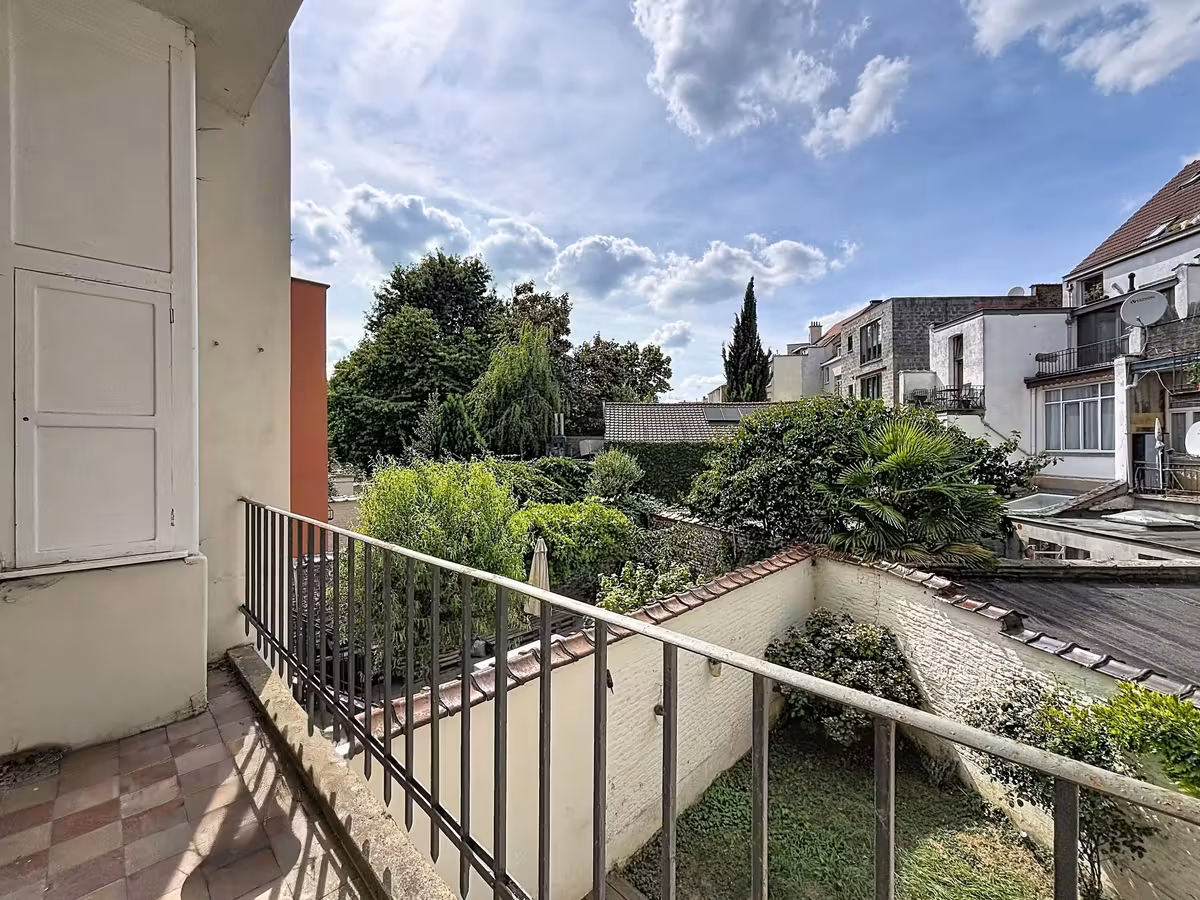 Laken: Appartement met 1 slaapkamer + bureau/dressing (99m²) - 16