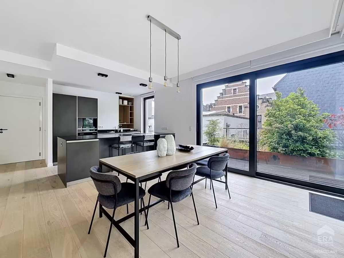 Penthouse met 2 slaapkamers en terrassen te huur in Brussel - 3