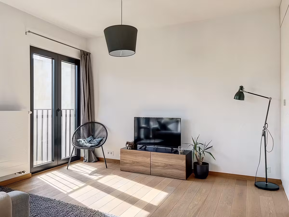 Gezellig éénslaapkamerappartement met terras te huur in Gent
