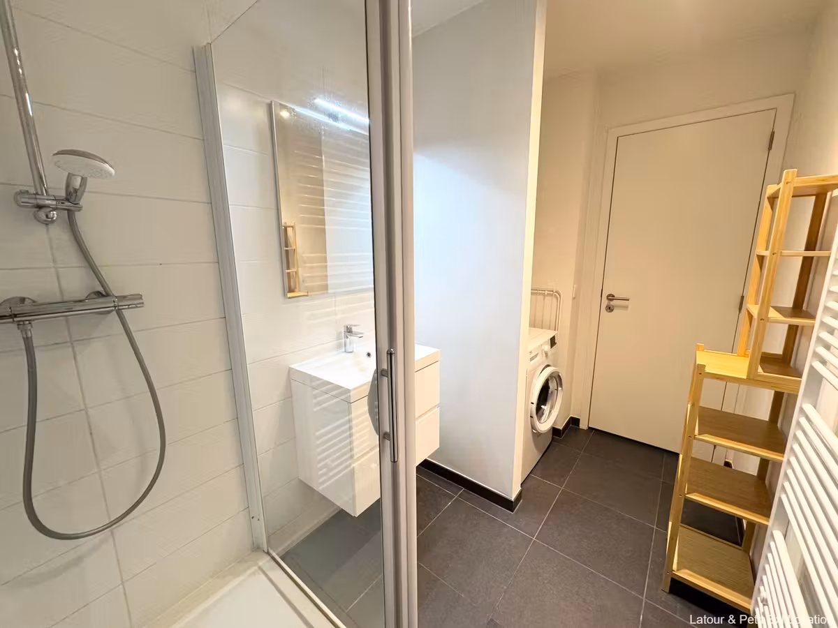 Furnished studio in Evere met groot terras - 7