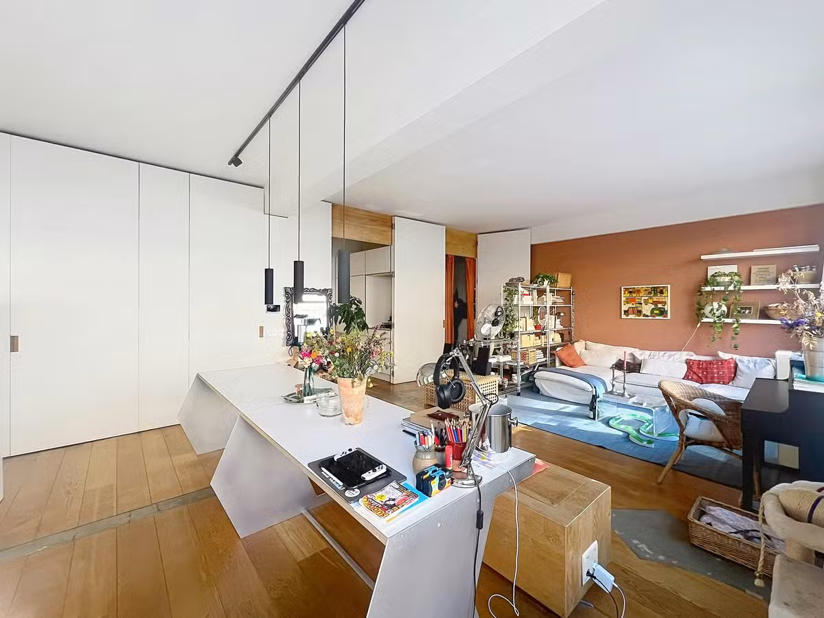 Gerenoveerde gemeubelde studio in Schaarbeek - 8