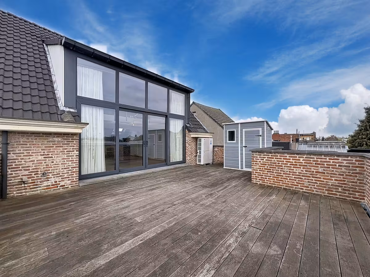 Ruime loft met groot dakterras te huur in Wilrijk - 8