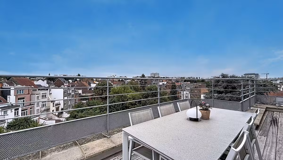 Elsene: Appartement met 2 slaapkamers + terrassen + parking. - 7
