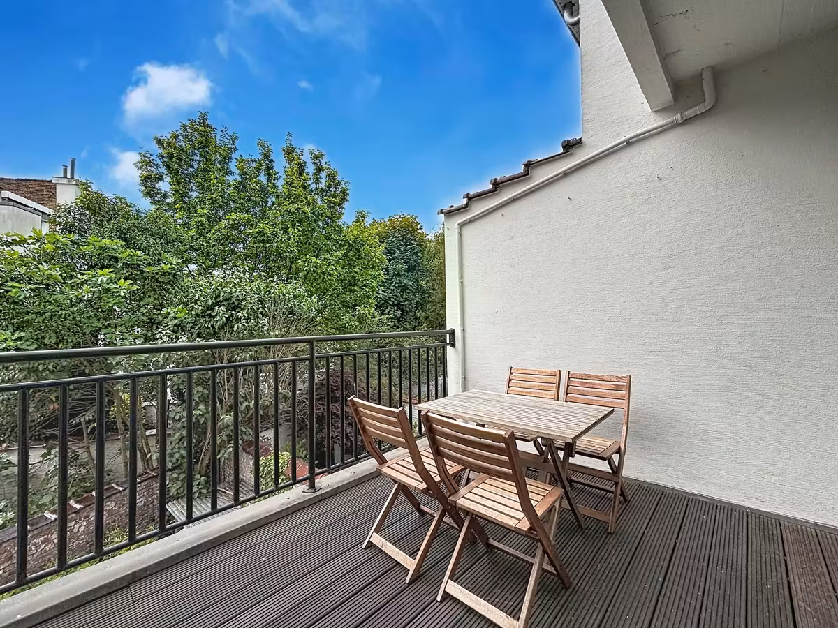 Laken: Duplex meublé avec 2 chambres et terrasse - 12