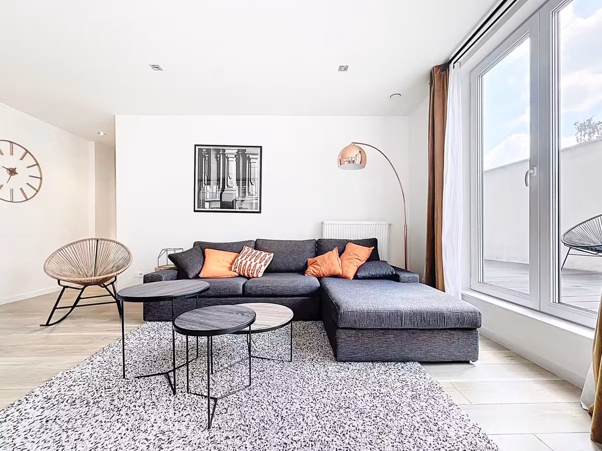Zeer mooi gemeubileerd appartement nabij de Europese wijk