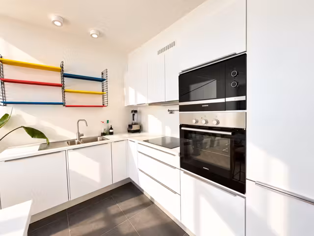 Furnished apartment with large terrace near European Quarter - 12