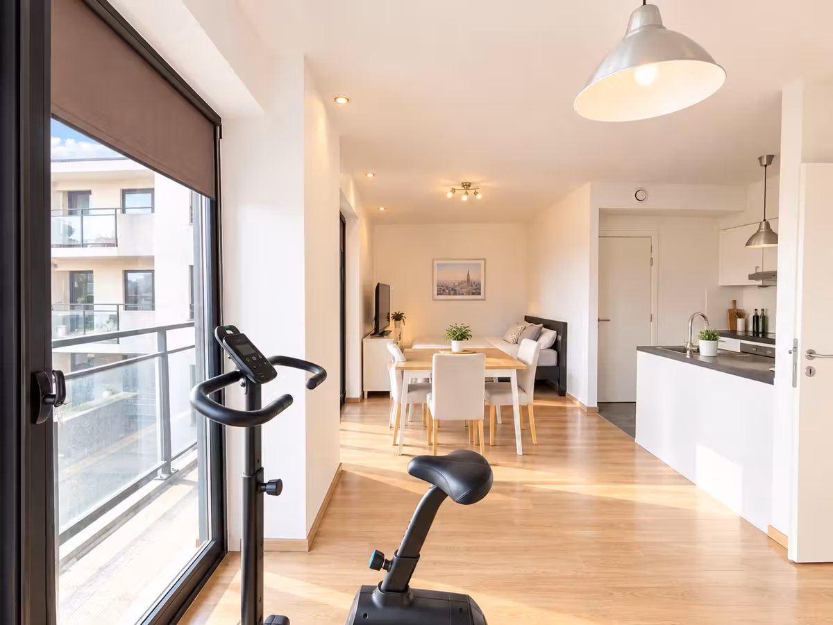 Studio van 45 m² met terras in Evere - 1