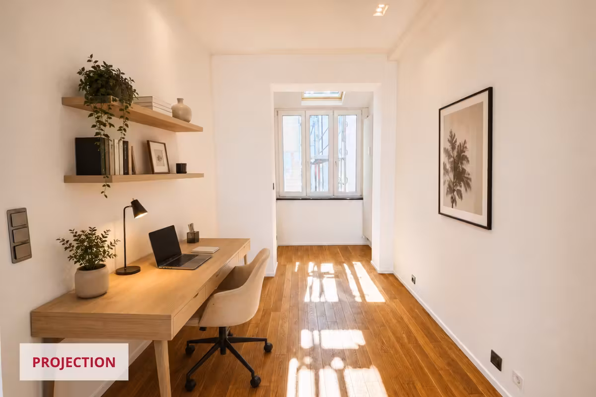 Spacious 2-bedroom flat with study area on Avenue de la... - 8