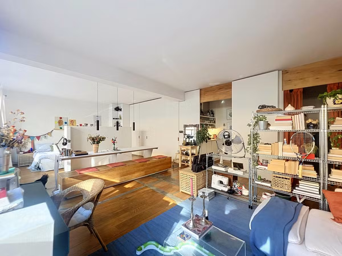 Gerenoveerde gemeubelde studio in Schaarbeek - 7
