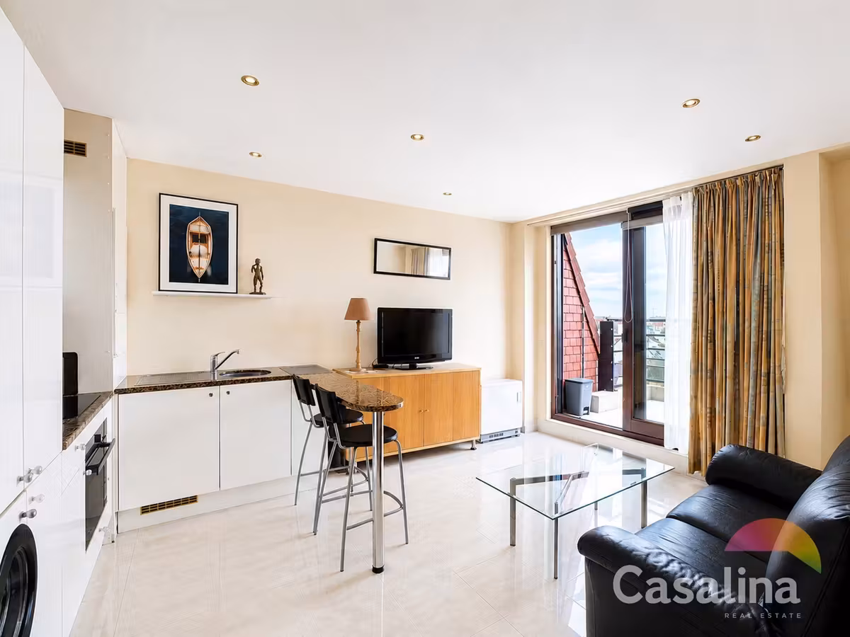 Appartement meublé 1 chambre avec terrasse à Evere - 6