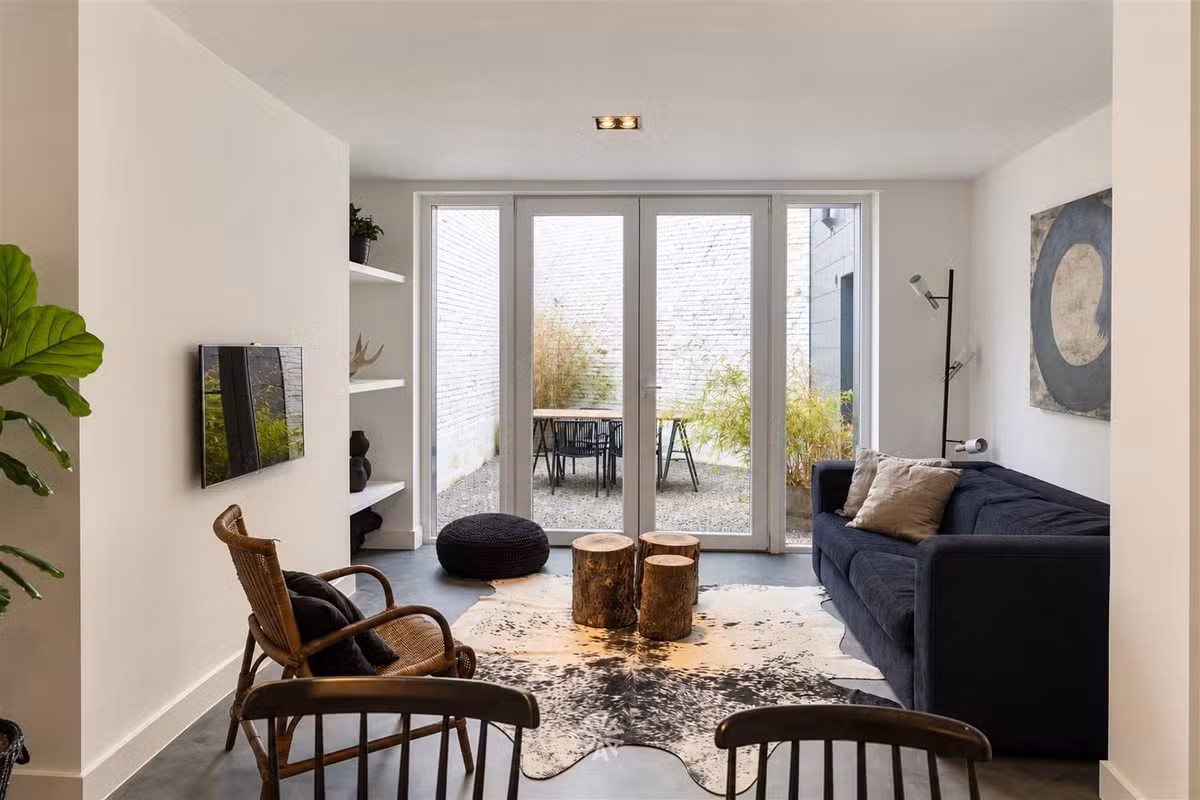 Gemeubeld appartement met één slaapkamer bij... - 1